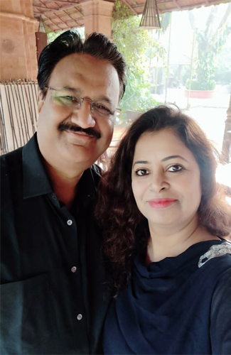 Manisha and her husband