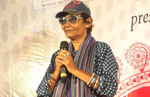 Bibi Russell at Woman Times Pujor Shera Sabeki Mukh