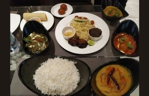 Bengali New Year platter 