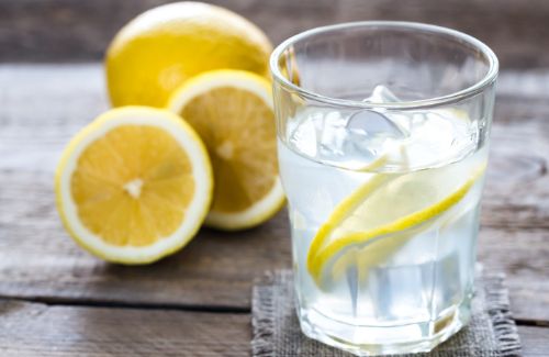 hydrate your body with lemon water