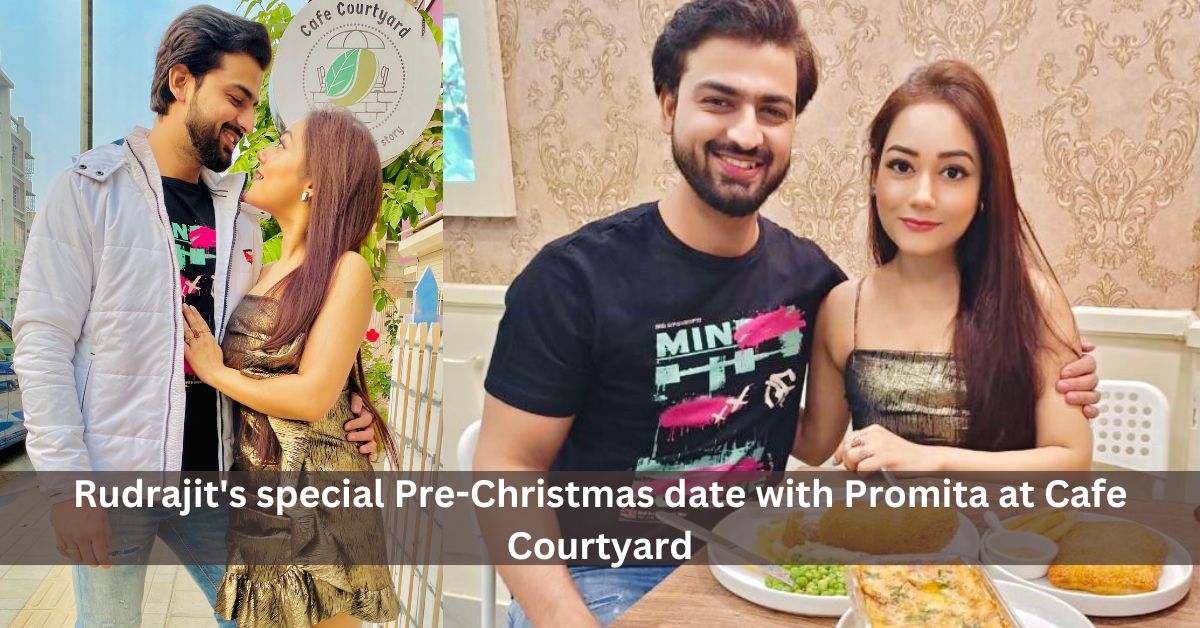 Surprise Christmas date for Tollywood actor Promita