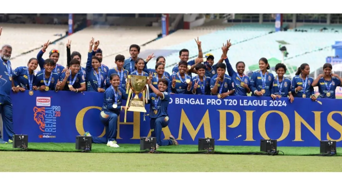 Lux Shyam Kolkata Tigers Triumph in the Inaugural Edition of Bengal Women’s Pro T20 League 2024