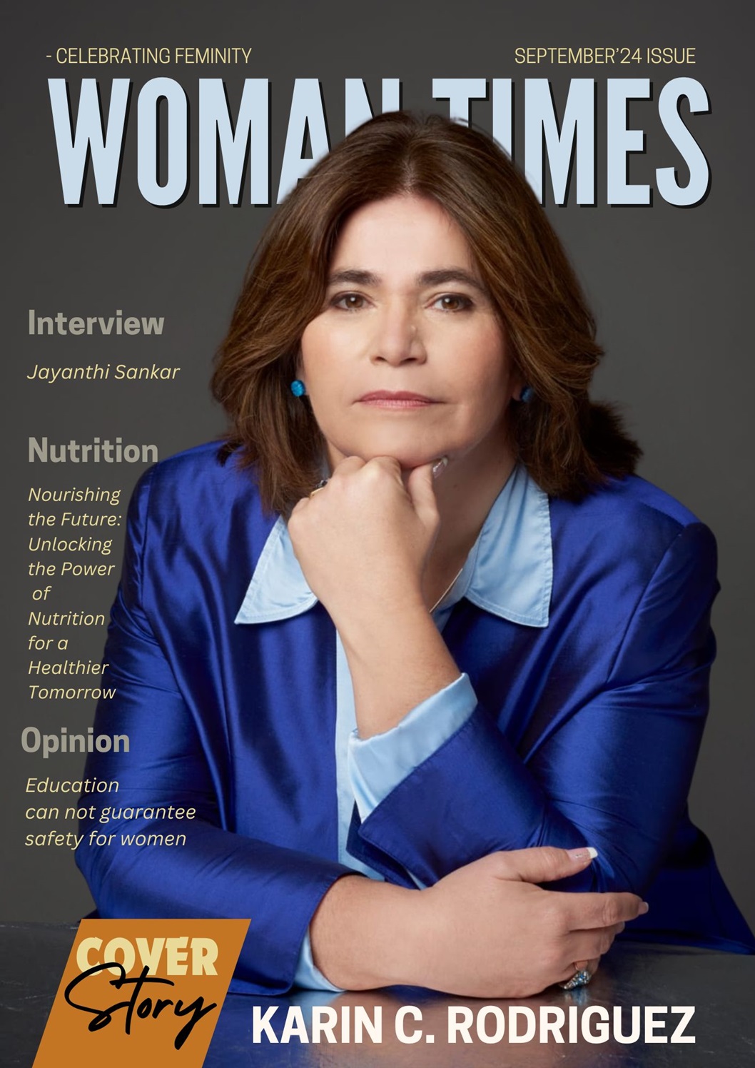 WOMAN TIMES web magazine September 2024