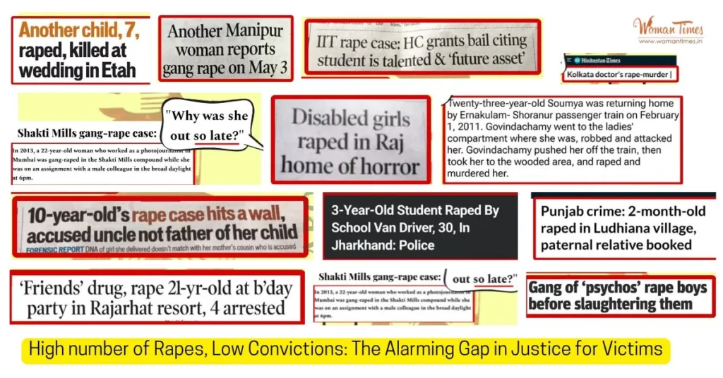 rapes and conviction