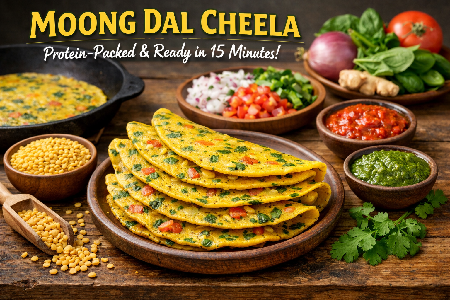 Moong Dal Cheela