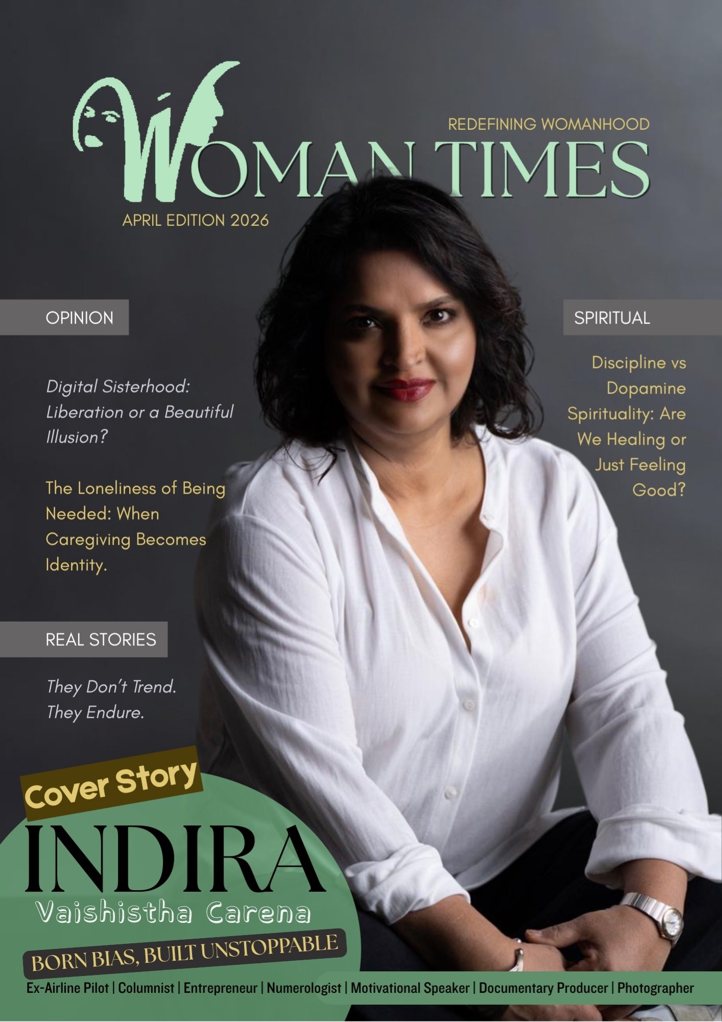 Womantimes Web Magazine – 31st Issue – April 2026