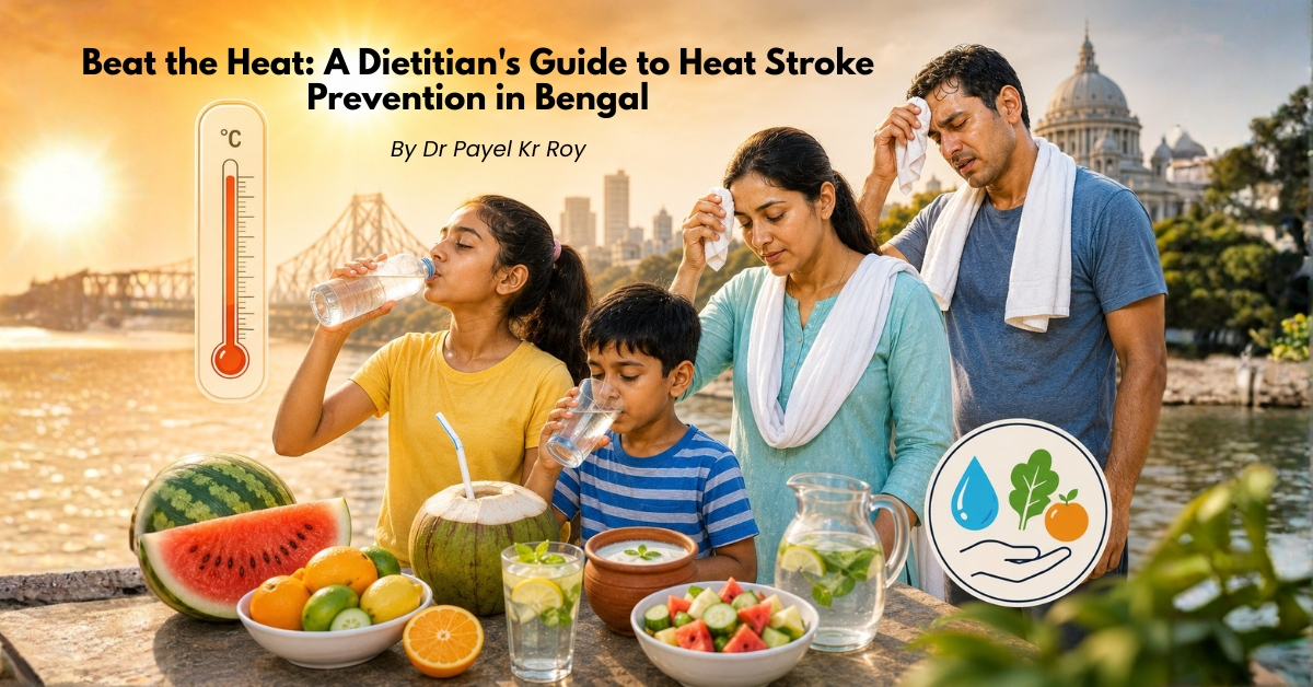 Beat the Heat: A Dietitian’s Guide to Heat Stroke Prevention in Bengal