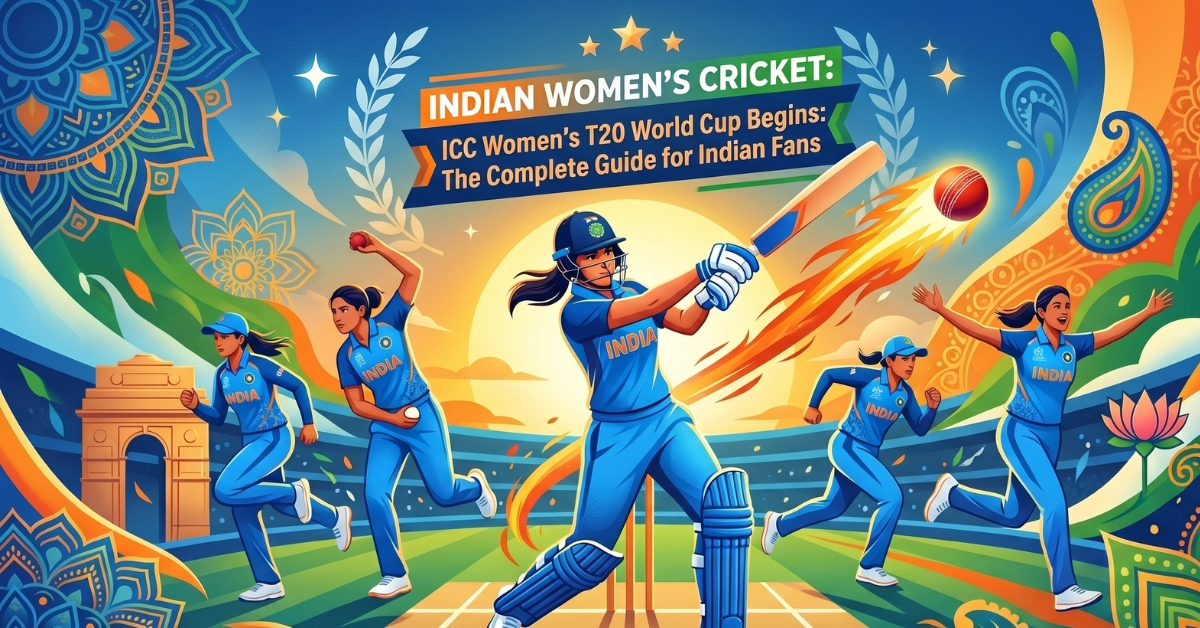 ICC Women’s T20 World Cup Begins: The Complete Guide for Indian Fans