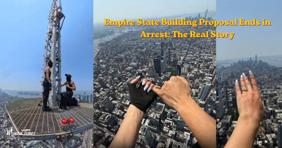 Empire State Building Proposal Ends in Arrest: The Real Story