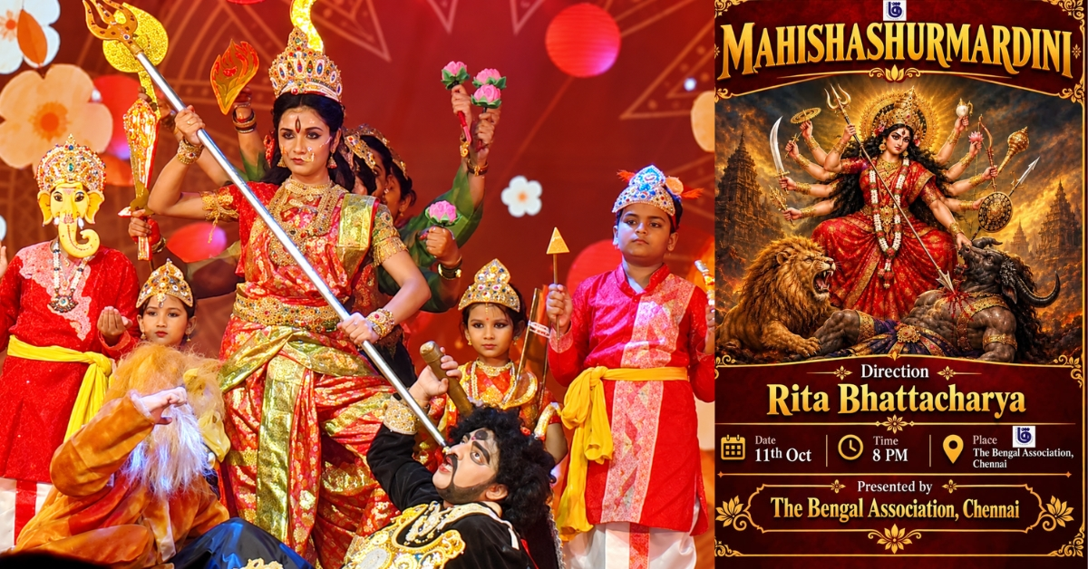 Mahalaya Comes Alive in Chennai: A Celebration of Devotion, Culture and Women’s Power